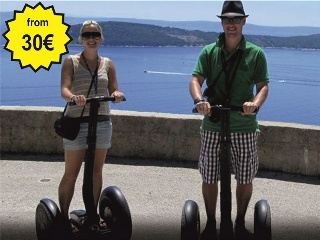 Explore Split on a Segway tour